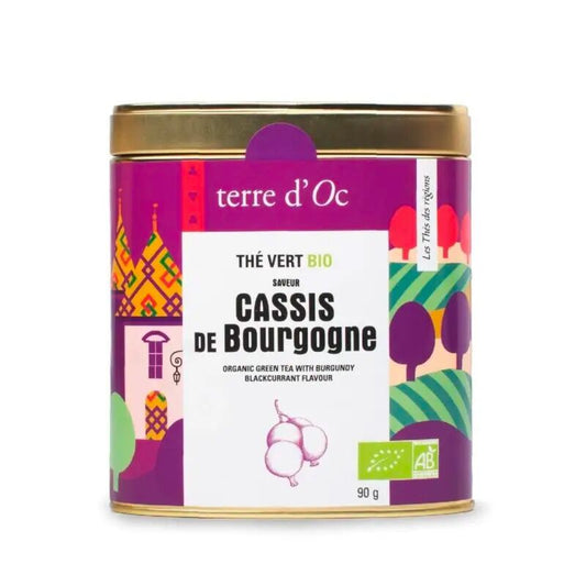 Thé vert bio cassis de Bourgogne 90