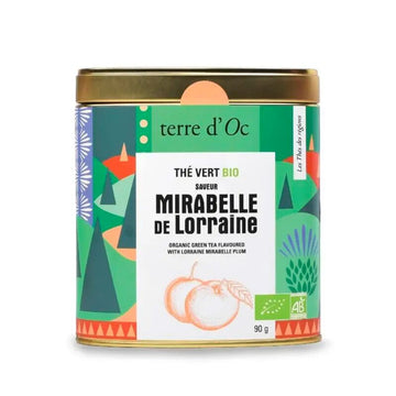 Thé vert bio mirabelle de Lorraine