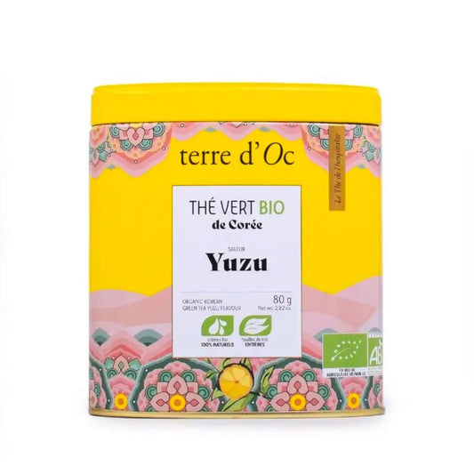 Thé vert bio Yuzu de Corée 80g