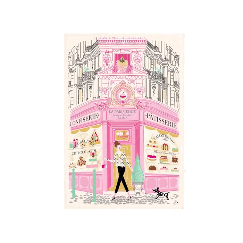 Torchon Façade pâtisserie 48x72cm