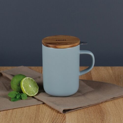 Mug avec infuseur pour le thé et couvercle arbre - Conforama