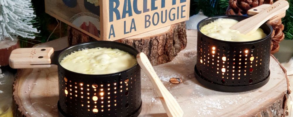 Coffret Raclette à la Bougie Cookut, Lumi Cookut 